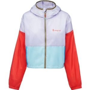 Cotopaxi Teca Crop Windbreaker Jacket In Red Purple Blue Size XS